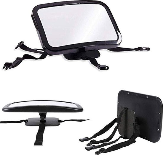 Achterbank spiegel auto - voor baby & kind - 360° verstelbaar - shatterproof
