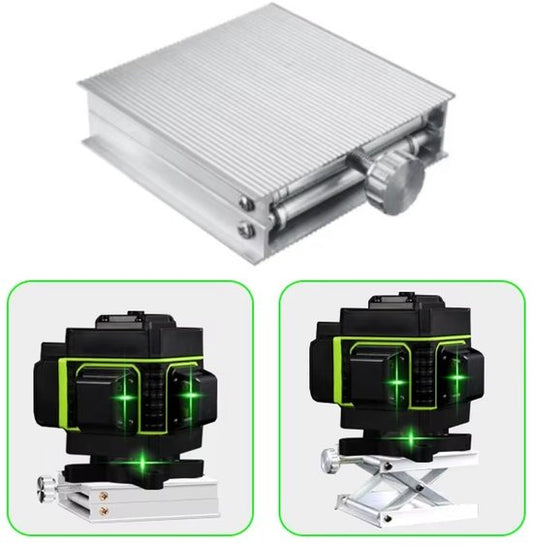 IMENGINE® Kruislijnlaser Bouwlaser - Lijnlaser met statief - Laser Waterpas - 4D - 16 Lijnen - Zelfnivellerend - 360° Schakelbaar - Inclusief Draagtas