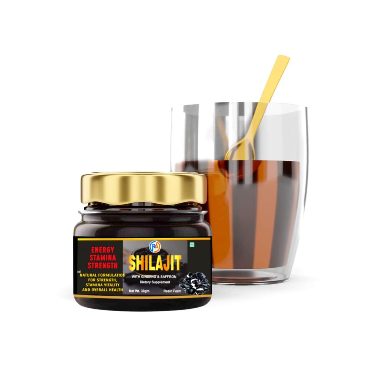 Himalayan Shilajit Resin Gold 30Gm