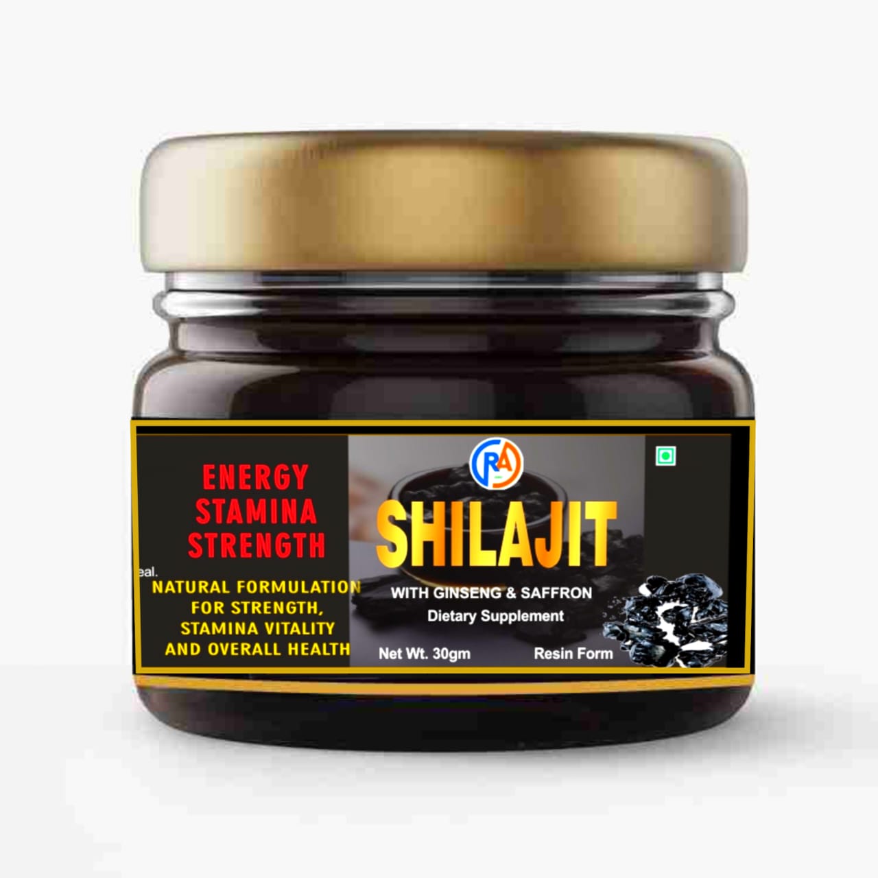 Himalayan Shilajit Resin Gold 30Gm